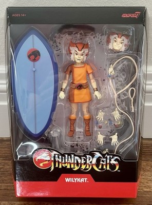 Super 7 Thundercats Ultimates Wilykat Action Figure With Box!
