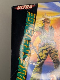 Snake's Revenge (Nintendo, NES, 1990) W/ Box + Manual Authentic Tested Working