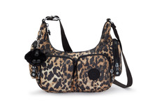 Kipling RIKKA S Small Crossbody - Wild Leopard UVP 64£