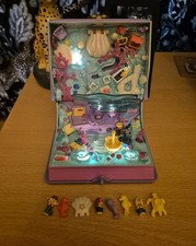 Vintage Polly Pocket Sparkling Mermaid Adventure 100% Complete Working Lights