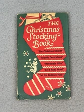 The Christmas Stocking Book Edna Beilenson, Peter Pauper Press VTG 1957 MCM