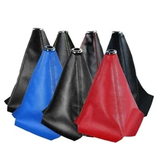 Universal PU Leather Car Shifter Boot Cover For Manual & Automatic Gear Shift