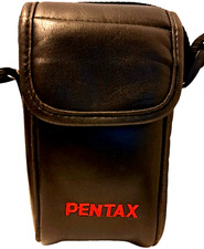 Vintage Pentax Camera Case 7" with Strap Black Photography Accessory