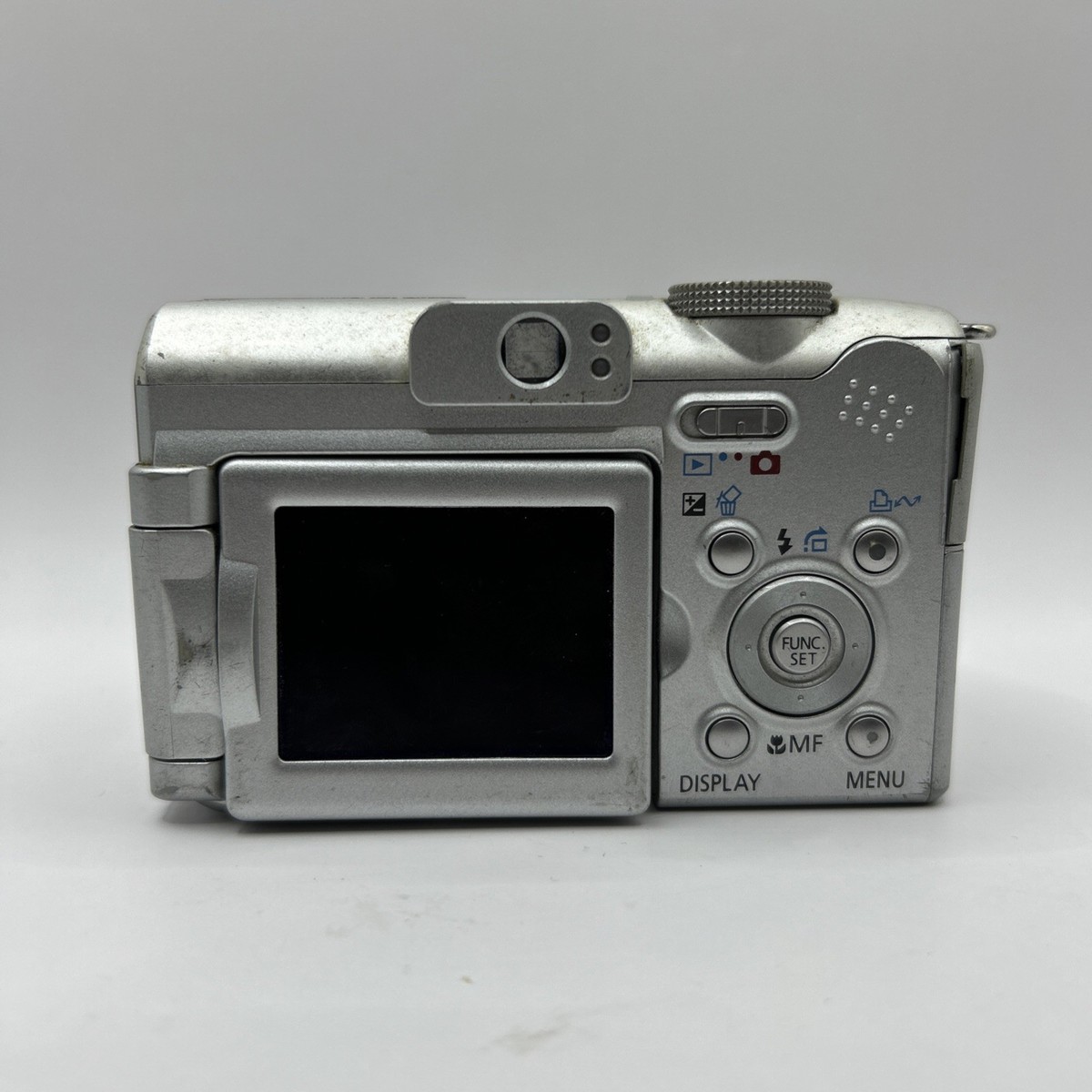 Canon PowerShot A610 5.0MP Digital Camera Silver Broken