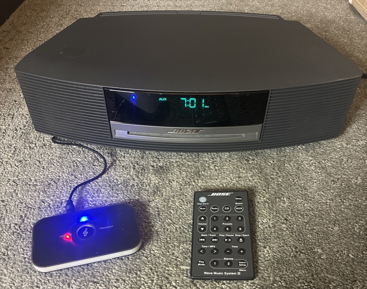 オーディオ機器 BOSE Wave Music System Ⅲ完動品ワイドFM純正各種付属取