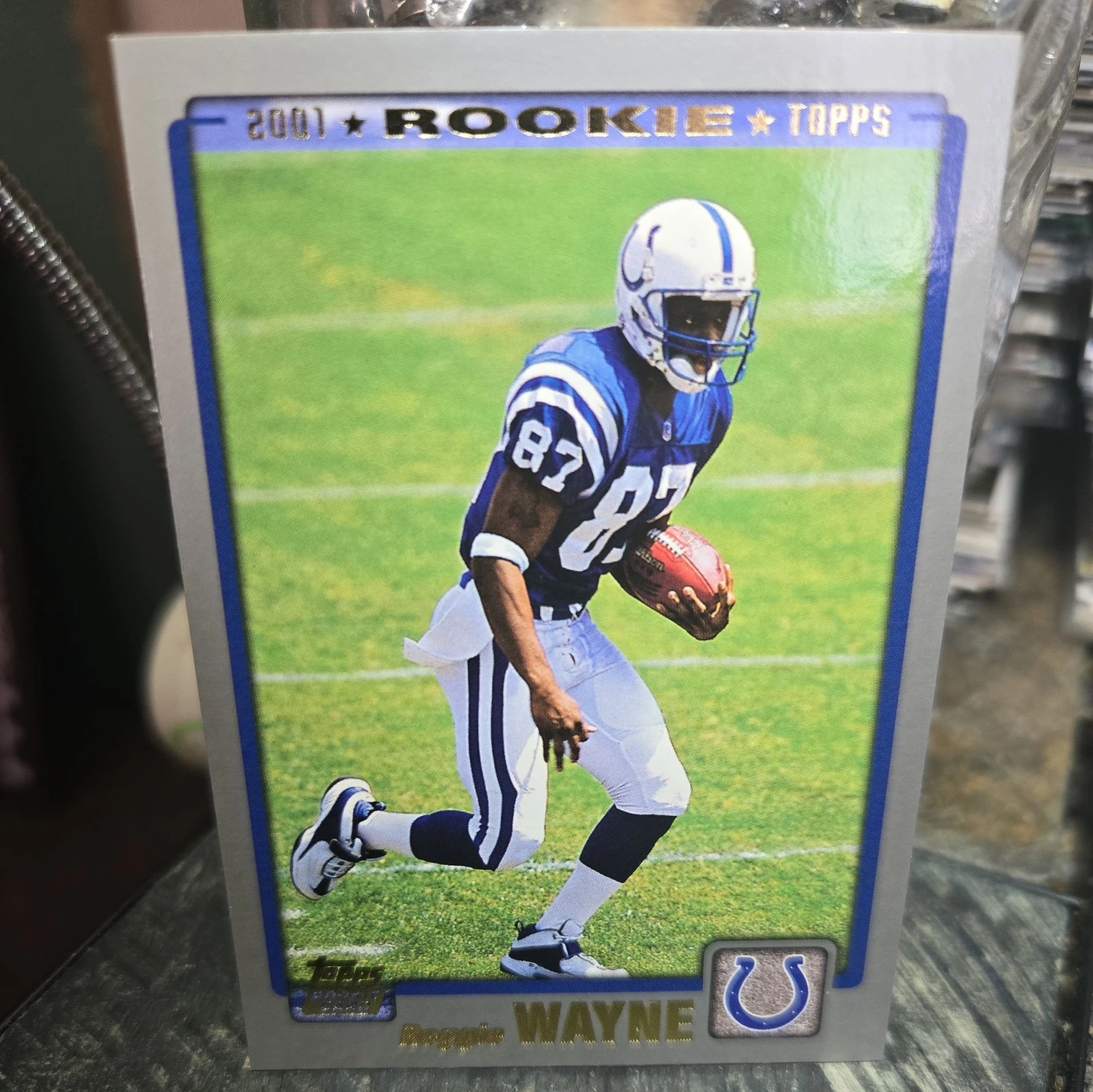 Reggie Wayne trading card