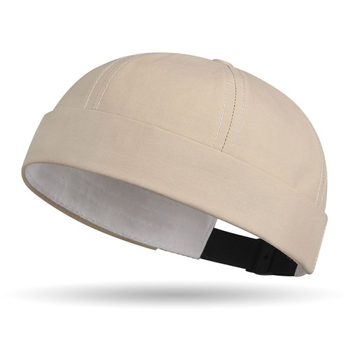 Dome Melon Cap Brimless Hat Landlord Hat Hip Hop Caps Short Capsfashion @ - Picture 15 of 16