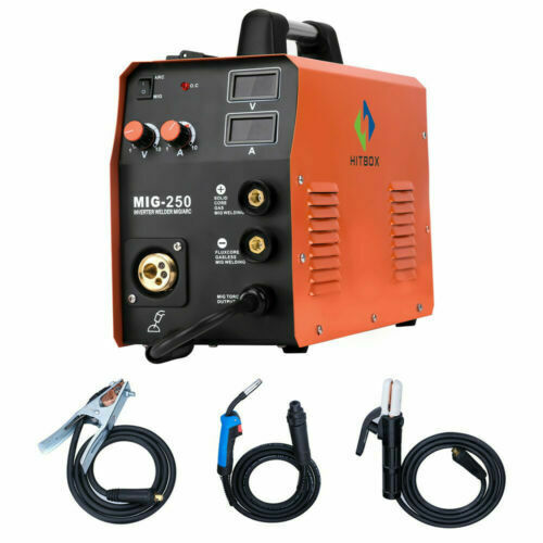 MIG250 welding machine MAG gas no gas welding machine 3 in 1 MMA valve lift type - Picture 2 of 7