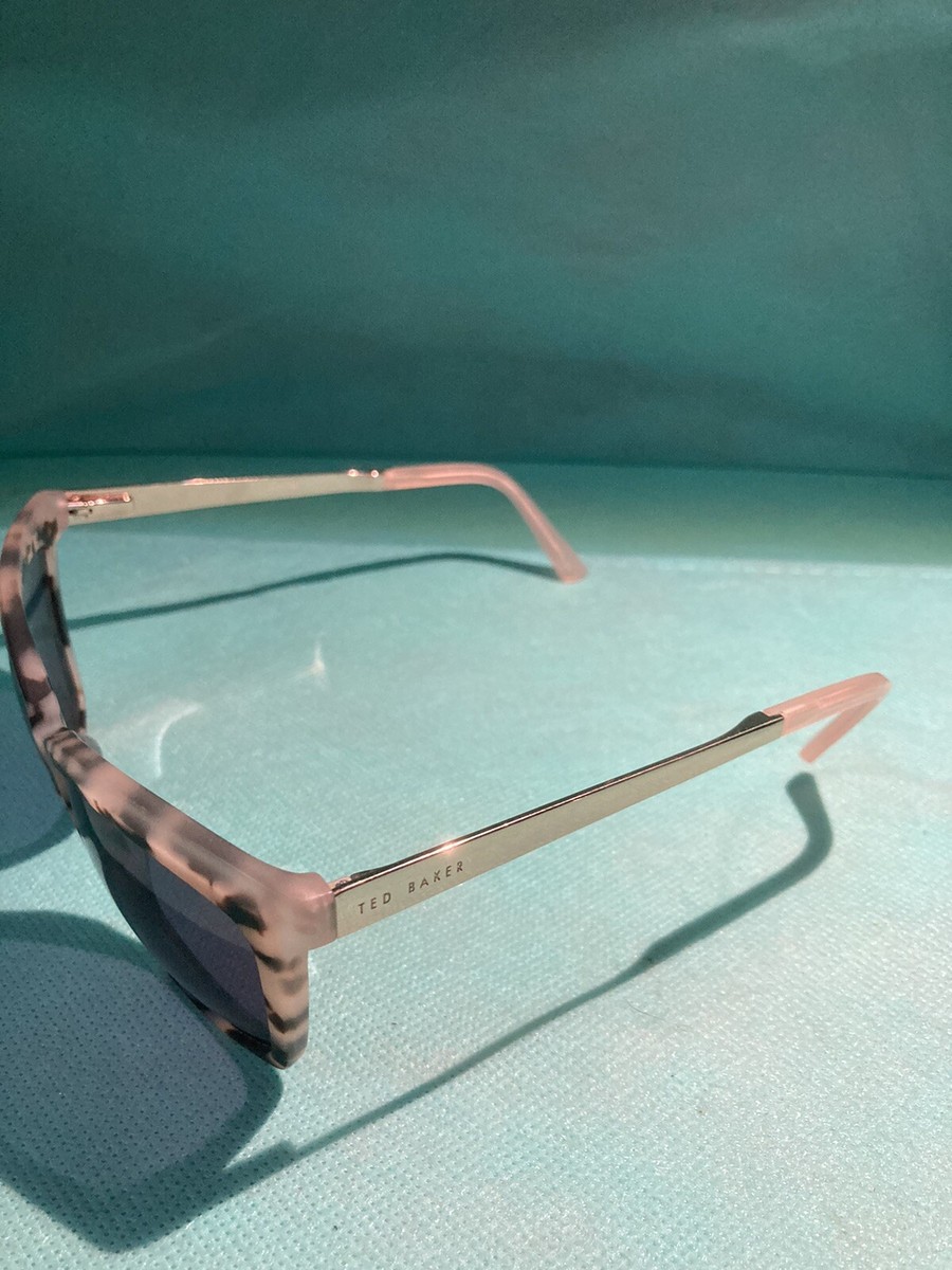 Ted Baker Cat Eye Sunglasses Tortoise and Blush Gold Frame  display picture 1