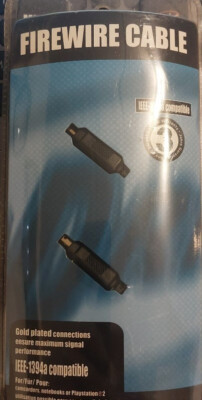 Multi Firewire Cable - IEEE-1394a compatible - neuer Blister - 4 auf 4 Pin