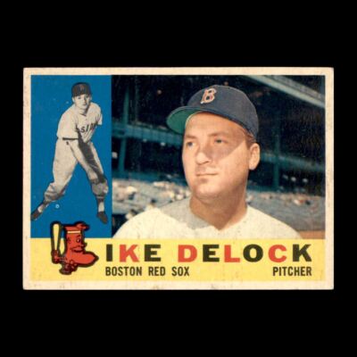 Ike Delock 1960 Topps Boston Red Sox #336 Vintage Set Filler!