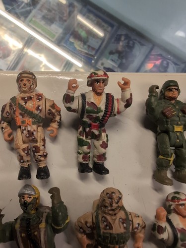 Vintage Muscle Men Military Figures, Mixed Lot Of 8 San Francisco Toy Makers - Picture 7 of 12