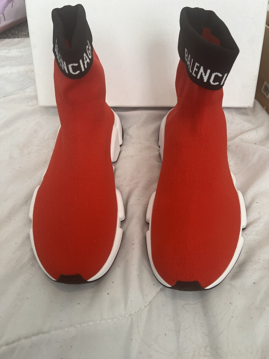 MAILE RETOURNEE ROUGE NOIR BLANC BALENCIAGA | eBay display picture 1