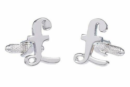 Pound £ Sign Cufflinks Symbol Currency Money Trader Onyx Art - CK109
