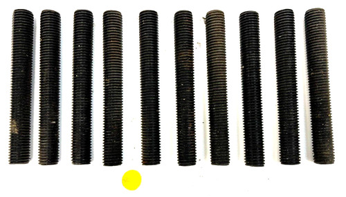 ALL THREAD ROD 5/8"-10 X 5-3/4" *** LOT OF 10 ***