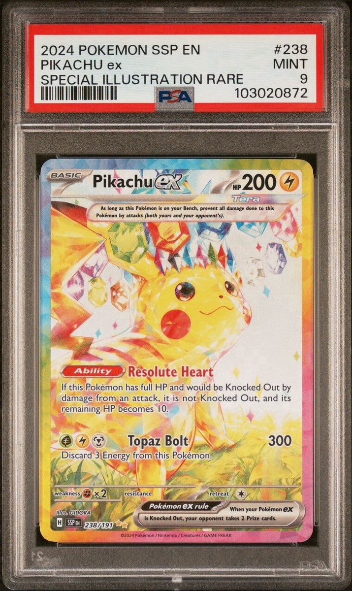 ポケモン - ポケモンカード　ピカチュウex 英語版　238/191 . ポケモン - ポケモンカードゲーム ピカチュウex 238/191 英語版