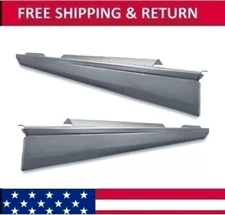 Left & Right Sides Rocker Panels For 1999-2006 Chevy Suburban Tahoe / GMC Sierra