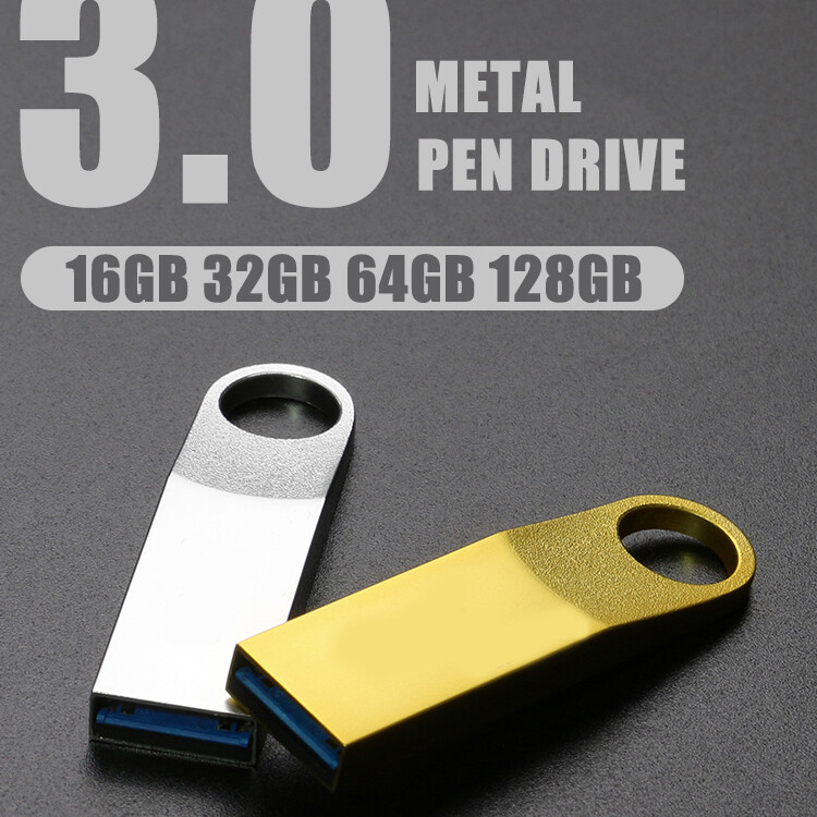 128GB 256GB USB флэш-накопитель металлический ручка привода большого пальца руки памяти U диск хранения лот