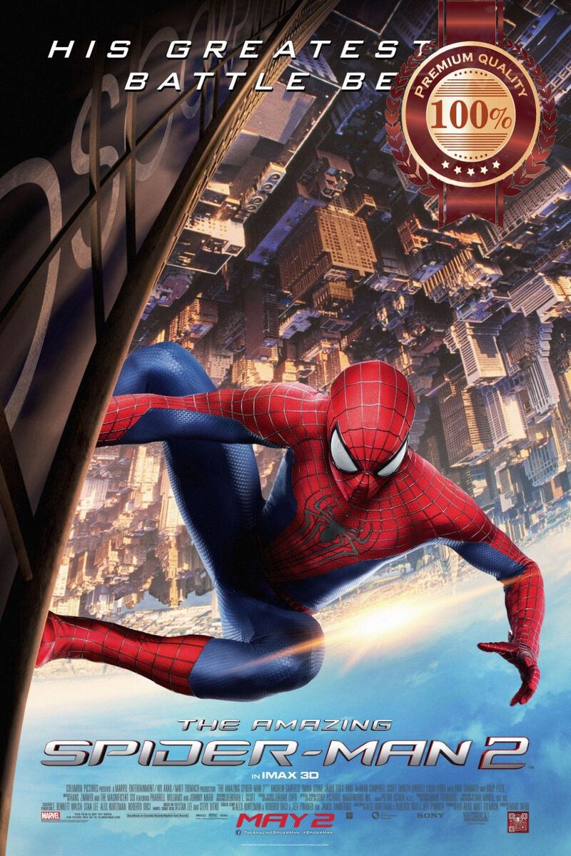 The Amazing Spider-man 2 - One Sheet Movie Poster RP2495 22x34 UPC0176 –  Mason City Poster Company