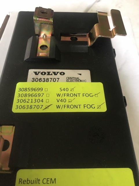 Модуль cem volvo