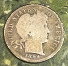 1899 Barber dime