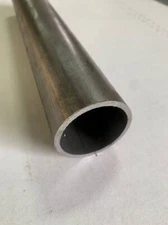 3" OD x 3/16" Wall DOM Seamless Round Tube x 18" Long, Mild Steel Tubing