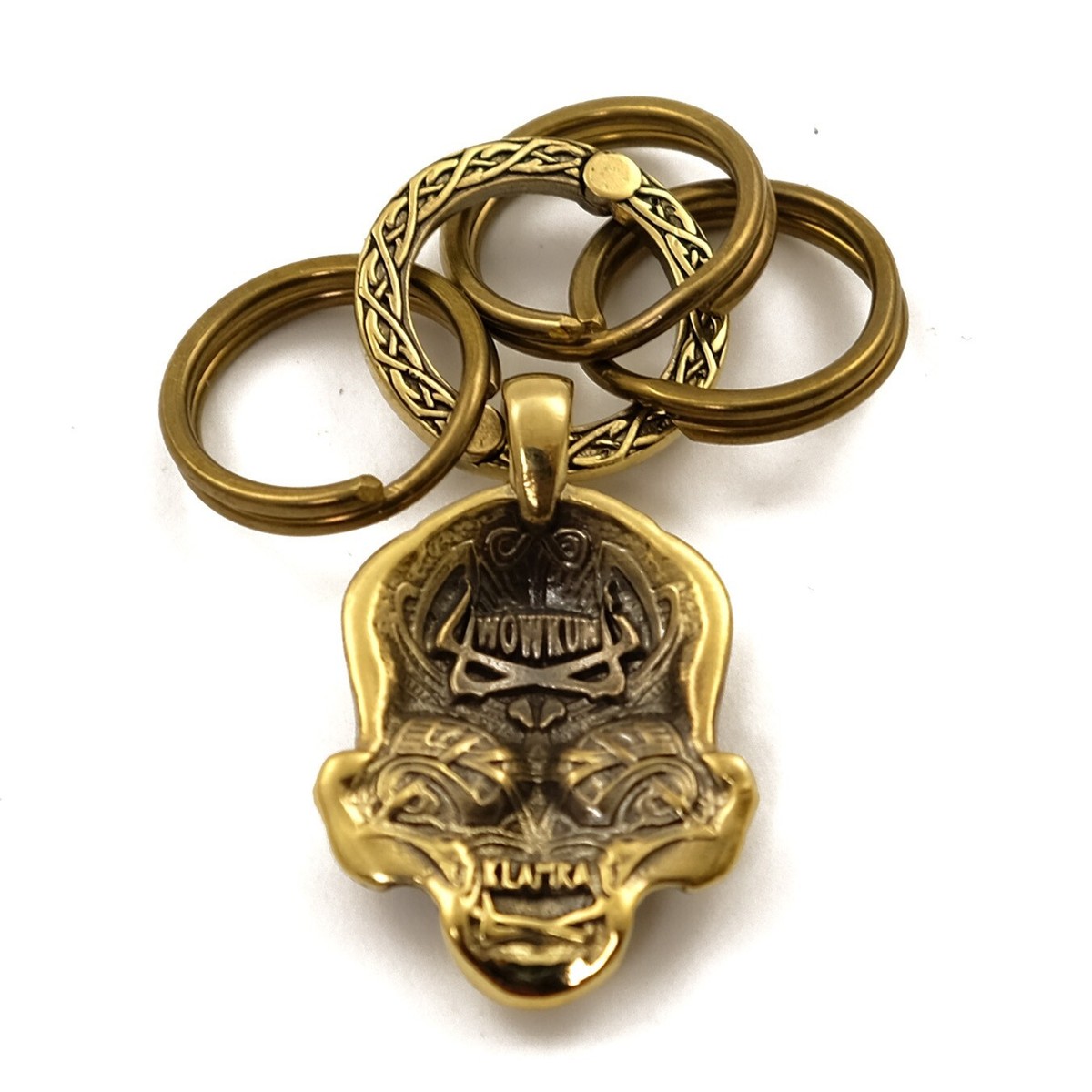 Skull keychain, Handmade human skull keychain, Skeleton skull