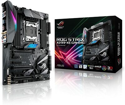 Asus ROG Strix X299-XE Gaming Mainboard LGA 2066 neuw. Zub. OVP #4800 
