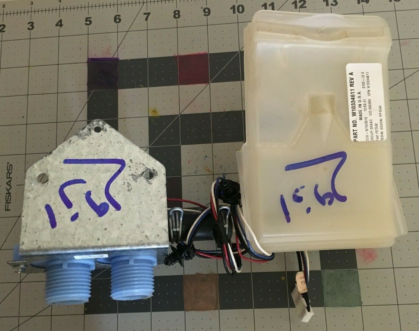 Whirlpool Washer Fill Valve Assembly Part W10337065 for sale online eBay