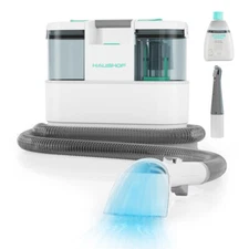HAUSHOF Portable Upholstery Deep Cleaner Carpet Cleaner Machine Pet Stain Eraser