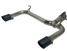 Blue Burn Carbon Axle Back Muffler Exhaust For Bmw F30 F32 335i 435i 12-16