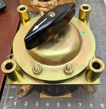 Electro Switch 107602A-2AS Snap Action Rotary Switch, 200 Amp, 600 Volt [C4S4]