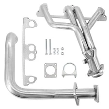 Stainless Steel Exhaust Header Manifold Fit for 1991-1995 2.5L Jeep Wrangler YJ