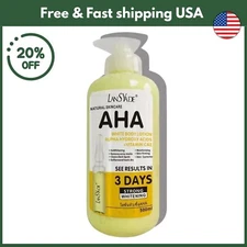 AHA Strong Brightening Body Cream Hydroxy Acid Vitamin C Whitening 500ml USA
