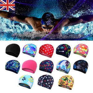 New Nylon Swimming Cap Long Hair Large For Adult Men Ladies Hat Uk