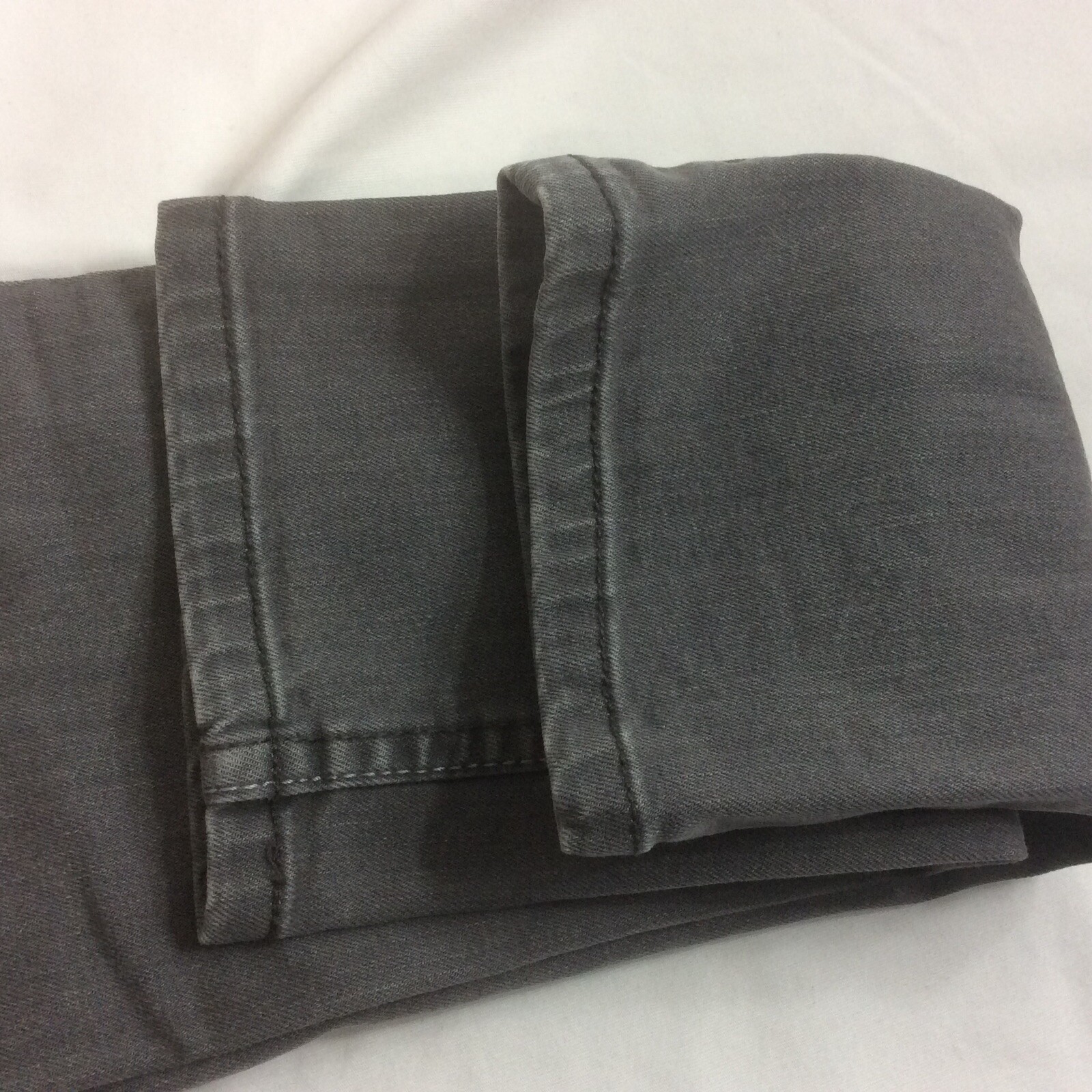 Levis Jeans Skinny Fit Size 5 5M Distressed Gray … - image 10