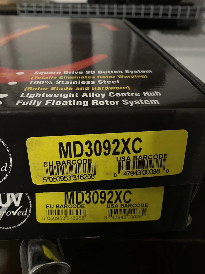 2018-2021 suzuki gsxs750 brake rotors - Image 3 of 3