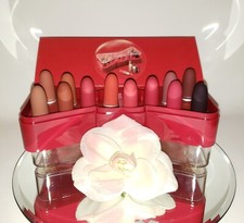 Mac Celebrate In Colour Powder Kiss Lip Lipstick Vault X 12 Holiday Gift Set