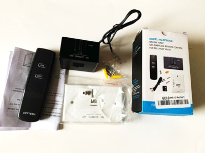 Skytech CON 1001-1 On/Off Fireplace Remote Control For MILLIVOLT VALVE