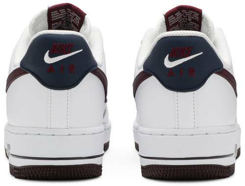 white and maroon af1