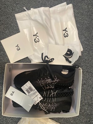 Size 4.5 - adidas Y-3 Runner 4D Halo Black
