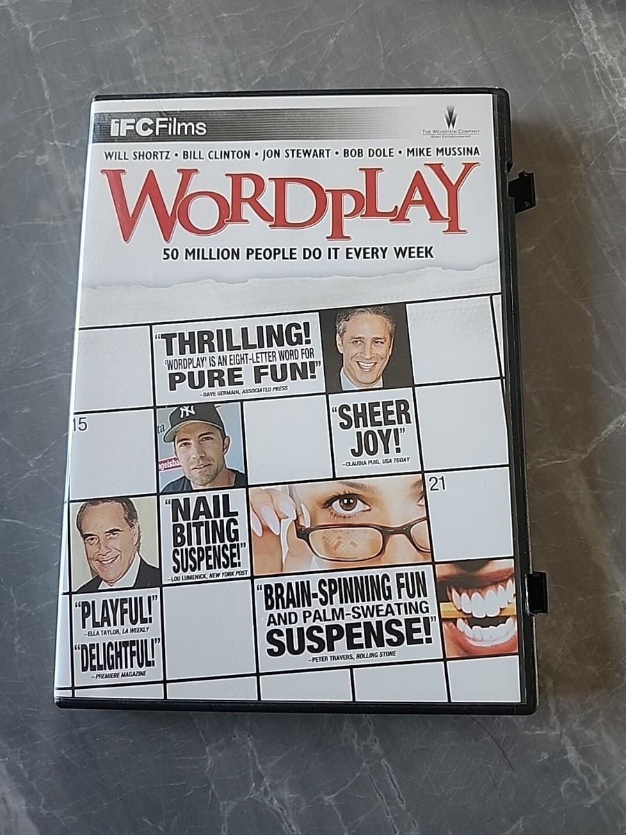 Wordplay (DVD, 2006), New, Bill Clinton, Jon Stewart, Bob Dole