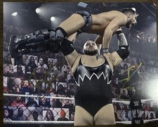 WWE BIG BRONSON REED AND JOHNNY GARGANO SIGNED AUTOGRAPHED 8X10 PROMO PHOTO NXT