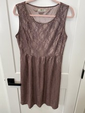 Romy S Dress Mauve Lace party cocktail grunge romantic Fairy Wedding Pretty Punk