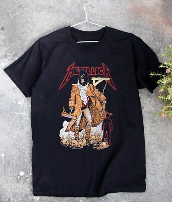 Metallica The Unforgiven (Executioner) Black Unisex T-shirt Size S-5XL