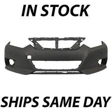 NEW Primered - Front Bumper Cover Fascia for 2016-2018 Nissan Altima SL w/ Park