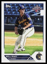 2023 Topps Pro Debut WILL RUDY #PD-150  Baseball  ACL BREWERS
