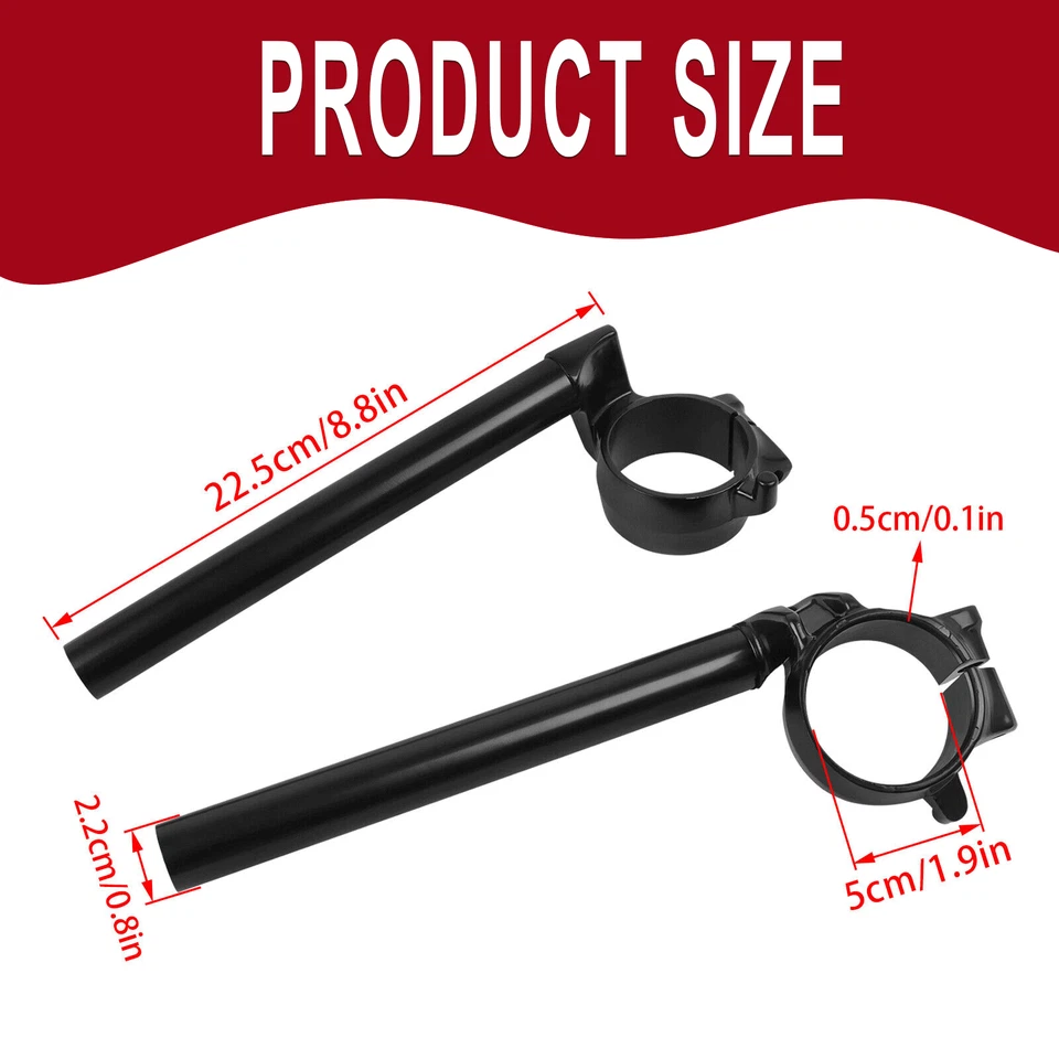 Manillar clip 50 mm para Honda CBR1000RR CBR 1000RR 2004-2007 Foto 2 de 4