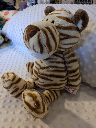 Juguete suave de peluche Nici Snow Tiger Dangling 14" coleccionable RARO NUEVO CON ETIQUETAS - Imagen 2 de 10