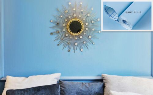 10m Klebe Rückseite Kunststoff Tapete Aufkleber PVC beschichtet Fablon Schild Vinyl Schlafzimmer - Bild 30 von 34